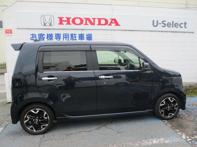N-WGNカスタム L・ターボホンダセンシング 純正ナビ フルセグTV CD DVD リヤカメラ ETC 禁煙 ワンオーナー 純正ドラレコ 衝突軽減ブレーキ サイドカーテンエアバック シートヒーター フォグライト パドルシフト ブレーキサポート(6枚目)