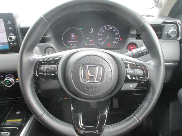 ヴェゼル e:HEVZ 当社デモカー 純正9インチコネクトナビ フルセグTV マルチカメラ BSI ステアリングヒーター ETC フォグライト 衝突軽減ブレーキ サイドカーテンエアバック ワイヤレス充電 1オナ スマキ 禁煙(14枚目)