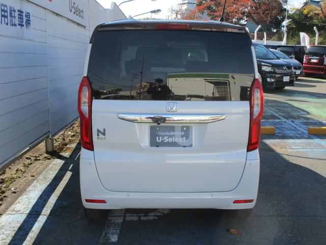 N-BOX L 純正8インチナビ フルセグ CD DVD リヤカメラ 禁煙 ワンオーナー 両側電動スライドドア シートヒーター 電子パーキング ブレーキホールド リヤサンシェード 衝突回避支援ブレーキ I-STOP(6枚目)