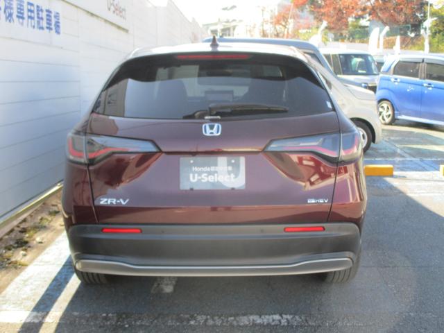ZR-V e:HEVX 4WD ブラインドスポットインフォメーション ホンダコネクト ギャザズ11.4インチナビ ナビ連動3カメラドラレコ フロントシートヒーター パワーテールゲート 18インチアルミ バイザー フロアカーペ(5枚目)