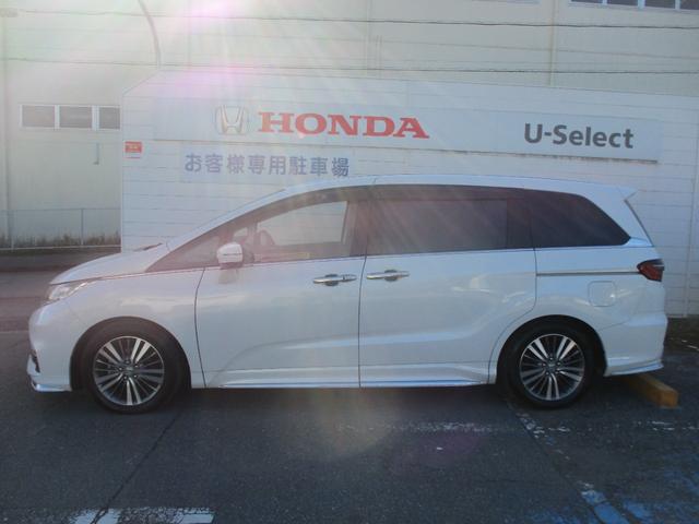 オデッセイ アブソルート・ＥＸホンダセンシング　１１．６インチフリップダウンモニター　９インチナビ　ナビ連動前後ドラレコ　ブラインドスポットインフォメーション　３ゾーンエアコン　運転手助手席パワーシートシートヒーター　マルチビューカメラ　ワンオーナ（3枚目）