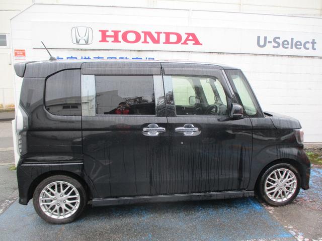 N-BOXカスタム Lターボ ワンオーナー ホンダセンシング LED 純正ナビ フルセグ BT バックカメラ ETC ナビ連動純正前後ドラレコ シートヒーター ルーフコンソール 両側パワスラ サイドカーテンエアバック 1オーナー(6枚目)