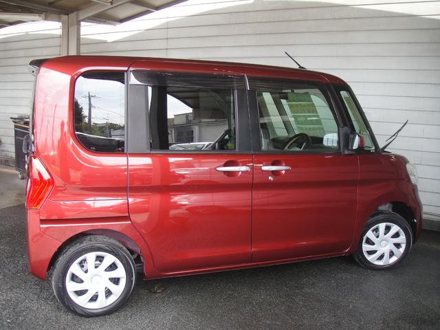 タント Ｌ　禁煙車　ナビ　ＴＶ　アイドリングストップ　リヤロールカーテン　ＥＴＣ　両側スライドドア（ミラクルオープン）　車速ドアロック　電動格納ミラー　リモコンキー　ファイヤークォーツレッドメタリック（21枚目）