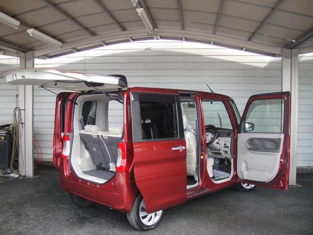 タント Ｌ　禁煙車　ナビ　ＴＶ　アイドリングストップ　リヤロールカーテン　ＥＴＣ　両側スライドドア（ミラクルオープン）　車速ドアロック　電動格納ミラー　リモコンキー　ファイヤークォーツレッドメタリック（26枚目）
