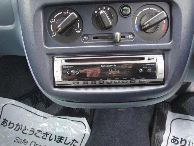 ツイン ガソリンＶ　禁煙車　リヤガラスオープナー　エアバック　ＡＢＳ　ドアバイザー　エアコン　パワステ　パワーウィンドウ　全長２７３ｃｍｘ全幅１４７ｃｍｘ全高１４５ｃｍ　ＣＤ　ＡＭ・ＦＭ　キャッツアイブルーメタリック（7枚目）