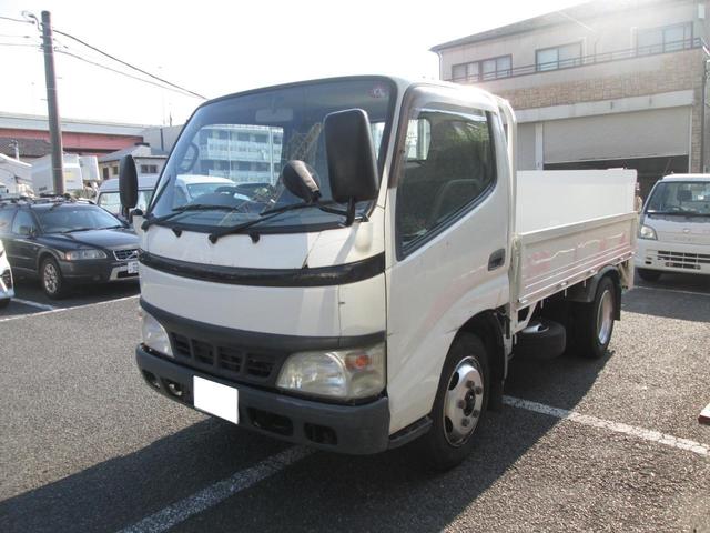 デュトロ 全低床　１オーナー　記録簿付き　５速ＭＴ車　垂直パワーリフト　３Ｔ積み　４ナンバー　自社ユーザー下取車（3枚目）