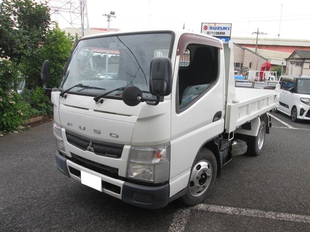 キャンター ダンプ　強化ダンプ　記録簿付き　２Ｔ積み　５速ＭＴ　車両総重量５Ｔ未満　キーレスエントリー　車検令和８年６月（2枚目）