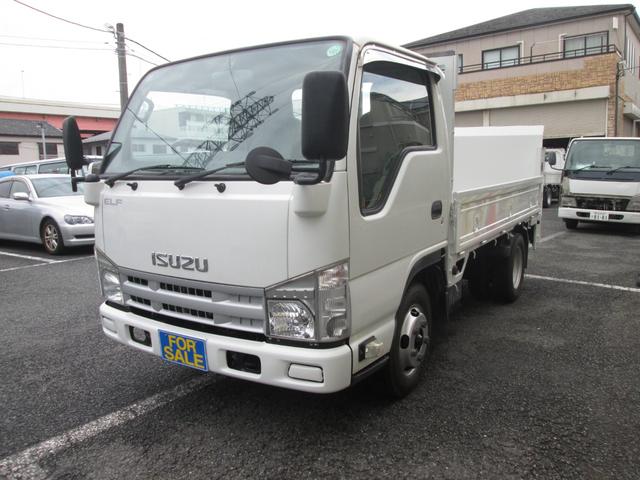 エルフトラック フルフラットロー 2t積み 垂直パワーリフト 10尺木製全低床(2枚目)