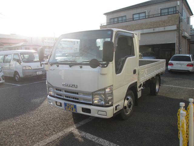 エルフトラック フルフラットロー 平ボディー オートマチック 10尺全低床 4ナンバー(2枚目)