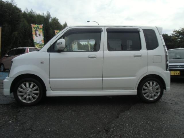 ワゴンＲ ＲＲ－Ｓリミテッド　インタークーラーターボ　スマートキー　キーレスキー　運転席助手席エアバック　オートエアコン　ベンチシート　フルフラットシート　パワステ　ＡＢＳ　スマートキーシステム　ターボエンジン　パワーウインド（5枚目）