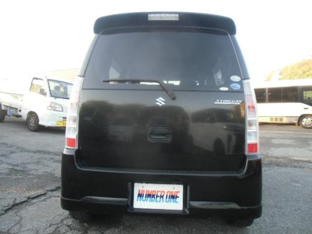 ワゴンR スティングレーX CD&MD スマートキー 電動格納式ミラー AC パワーウインドウ キーレス スマキー ABS付き 衝突安全ボディ パワーステアリング 運転席エアバック ベンチシート フルフラット エアロ(3枚目)