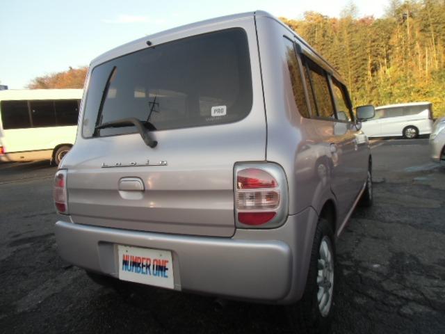 アルトラパン Ｘ２　キーレスキー　禁煙車　フルフラットシート　運転席エアバッグ　電格ミラー　衝突安全ボディ　ＡＢＳ　ベンチシート　キーレス付き　助手席エアバック　ＡＣ　ＰＳ　ＰＷ（8枚目）