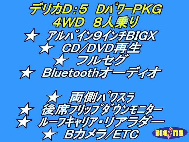 D パワーパッケージ アルパイン9インチBIGX CD/DVD再生 地デジ BTオーディオ 両パワスラ 後席フリップダウンモニター 1オーナー リアラダー ルーフキャリア フロントガード マッドフラップ Pシート Bカメラ(5枚目)
