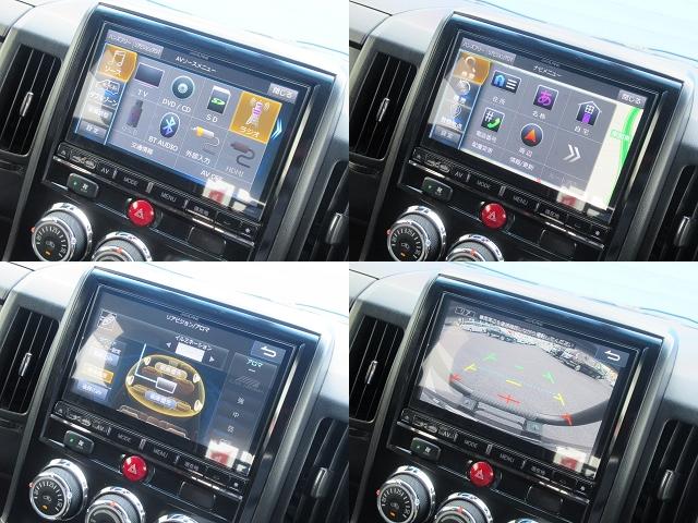 D パワーパッケージ アルパイン9インチBIGX CD/DVD再生 地デジ BTオーディオ 両パワスラ 後席フリップダウンモニター 1オーナー リアラダー ルーフキャリア フロントガード マッドフラップ Pシート Bカメラ(9枚目)