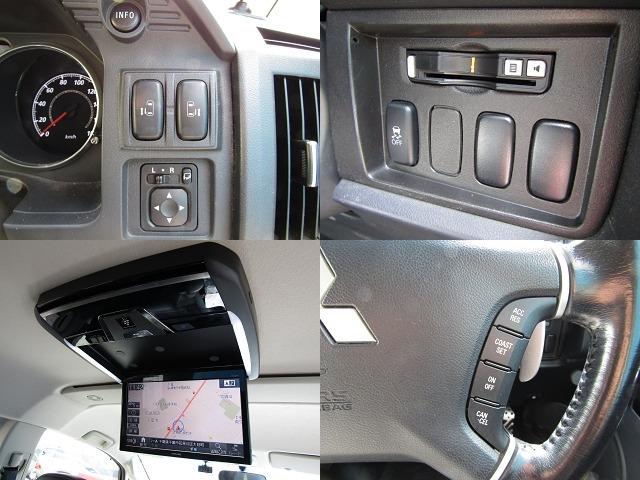 デリカＤ：５ シャモニー　１０周年記念車　アルパイン９型ＢＩＧＸ　ＣＤ／ＤＶＤ再生　ＢＴオーディオ　地デジ　両パワスラ　フリップダウンモニター　バックカメラ　専用ハーフレザー　専用クローム１８ＡＷ　ＥＴＣ　ヒーター付きＰシート（6枚目）