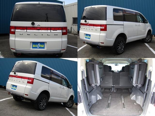 デリカＤ：５ Ｇ　パワーパッケージ　リフトＵＰカスタム　ストラーダ７型メモリナビ　ＣＤ／ＤＶＤ再生　ＢＴオーディオ　地デジ　電動スライドドア　バックカメラ　フロントチューブガード　社外１６インチＡＷ＋デューラー　ＥＴＣ（7枚目）