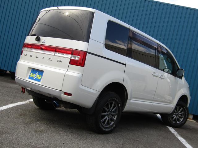 デリカＤ：５ Ｇ　パワーパッケージ　リフトＵＰカスタム　ストラーダ７型メモリナビ　ＣＤ／ＤＶＤ再生　ＢＴオーディオ　地デジ　電動スライドドア　バックカメラ　フロントチューブガード　社外１６インチＡＷ＋デューラー　ＥＴＣ（52枚目）