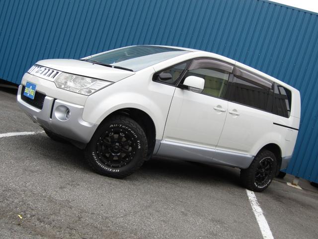 デリカＤ：５ Ｄ　パワーパッケージ　リフトＵＰカスタム　カロッツェリアサイバーナビ　ＣＤ／ＤＶＤ再生　ＢＴオーディオ　地デジ　両パワスラ　１６インチＭＫ４６＋グッドリッチＫｏ２　ＪＡＯＳ１インチキット　ＥＴＣ　クルーズコントロール（13枚目）