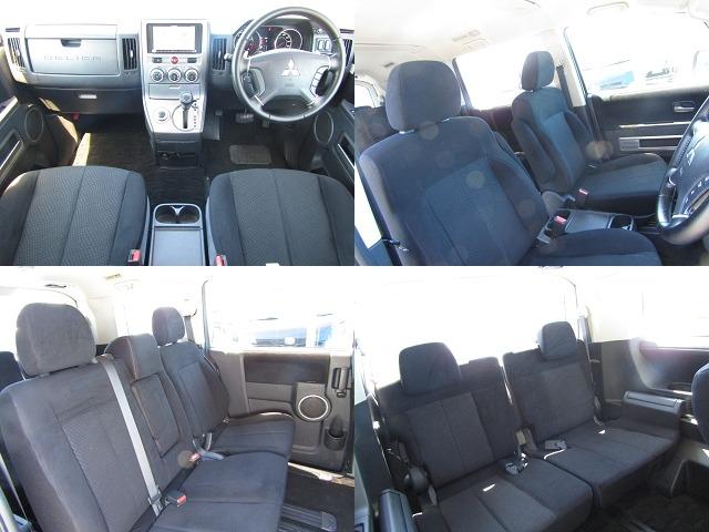 デリカD:5 G パワーパッケージ NEWカラーカスタム カロッツェリア楽ナビ CD/DVD再生 BTオーディオ 地デジ 両パワスラ バックカメラ ETC フロントプロテクター(4枚目)