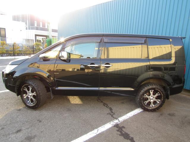 デリカD:5 D パワーパッケージ リフトUPカスタム 7人乗り アルパイン7型メモリナビ CD/DVD再生 BTオーディオ 地デジ 両パワスラ 後席フリップダウンモニター MK36+グッドリッチKo2 フロントプロテクター ETC(18枚目)