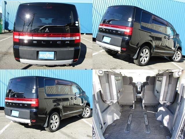 デリカＤ：５ Ｇ　パワーパッケージ　７人乗り　７型ＨＤＤナビ　ＣＤ／ＤＶＤ再生　地デジ　両パワスラ　バックカメラ　後席フリップダウンモニター　１オーナー　ＥＴＣ　クルーズコントロール　ＨＩＤヘッドライト（7枚目）