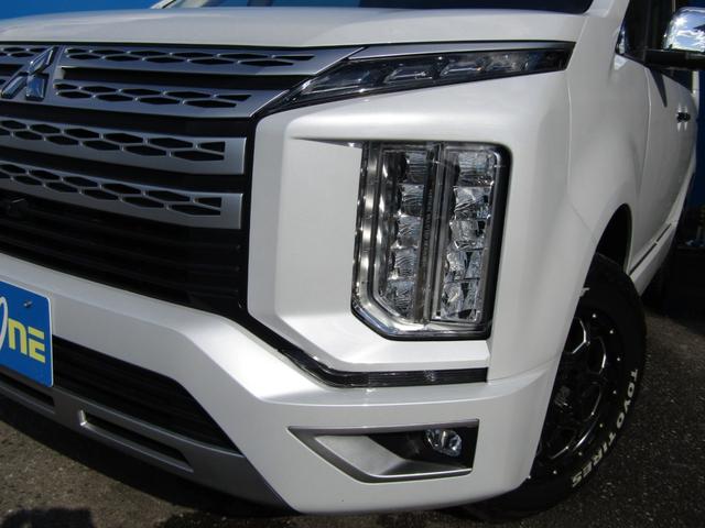 デリカＤ：５ Ｐ　１０．１型ナビ　ＣＤ／ＤＶＤ再生　ＢＴオーディオ　地デジ　両パワスラ　アラウンドビューモニター　エレクトリックテールゲート　オートステップ　エクストリームＪ１６インチＸＪ０６＋オープンカントリー（18枚目）