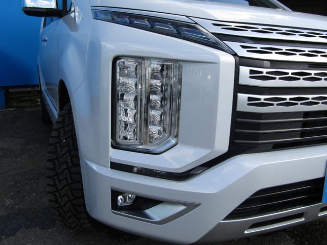 デリカＤ：５ Ｐ　１０．１型ナビ　ＣＤ／ＤＶＤ再生　ＢＴオーディオ　地デジ　両パワスラ　アラウンドビューモニター　エレクトリックテールゲート　オートステップ　エクストリームＪ１６インチＸＪ０６＋オープンカントリー（19枚目）