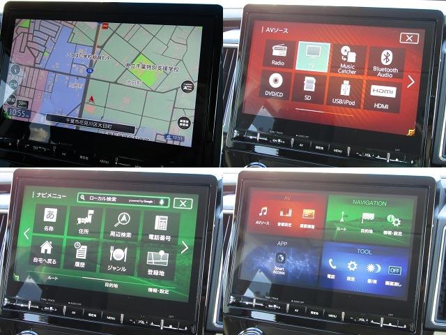 デリカＤ：５ Ｐ　１０．１型ナビ　ＣＤ／ＤＶＤ再生　ＢＴオーディオ　地デジ　両パワスラ　アラウンドビューモニター　エレクトリックテールゲート　オートステップ　エクストリームＪ１６インチＸＪ０６＋オープンカントリー（72枚目）