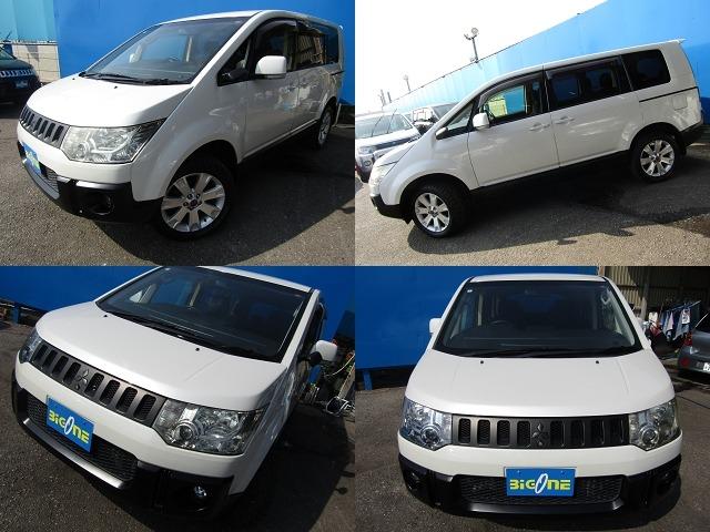 デリカＤ：５ Ｄ　パワーパッケージ　７人乗り　マットブラックツートーン　クラリオン７型メモリナビ　ＣＤ／ＤＶＤ再生　ＢＴオーディオ　地デジ　両パワスラ　バックカメラ　ＥＴＣ　シートヒーター　クルーズコントロール　ＨＩＤヘッドライト（3枚目）