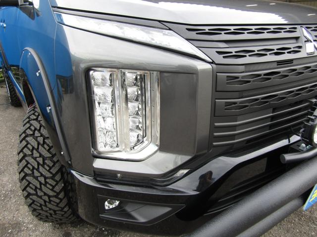 デリカD:5 P リフトUPカスタム ケンウッド9型メモリナビ BTオーディオ 地デジ 両側パワスラ アラウンドビューモニター 電動リアゲート ヒーター付電動シート ETC ルーフキャリア リアラダー 社外16AW(19枚目)