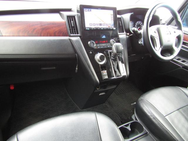 デリカD:5 P リフトUPカスタム ケンウッド9型メモリナビ BTオーディオ 地デジ 両側パワスラ アラウンドビューモニター 電動リアゲート ヒーター付電動シート ETC ルーフキャリア リアラダー 社外16AW(58枚目)