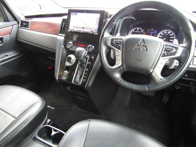 デリカD:5 P リフトUPカスタム ケンウッド9型メモリナビ BTオーディオ 地デジ 両側パワスラ アラウンドビューモニター 電動リアゲート ヒーター付電動シート ETC ルーフキャリア リアラダー 社外16AW(60枚目)