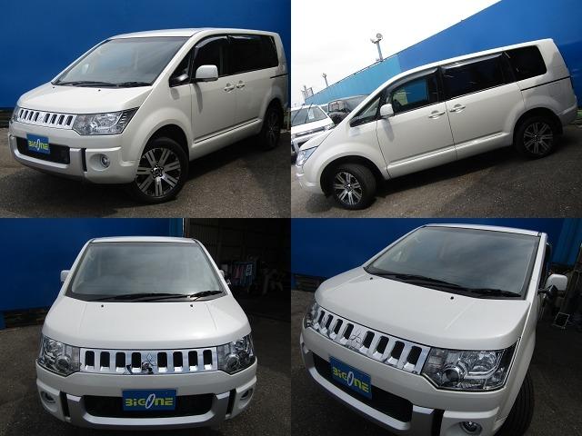 デリカD:5 D パワーパッケージ ケンウッド彩速ナビ CD/DVD再生 地デジ 両パワスラ 1オーナー車 ETC クルーズコントロール HIDヘッドライト(3枚目)