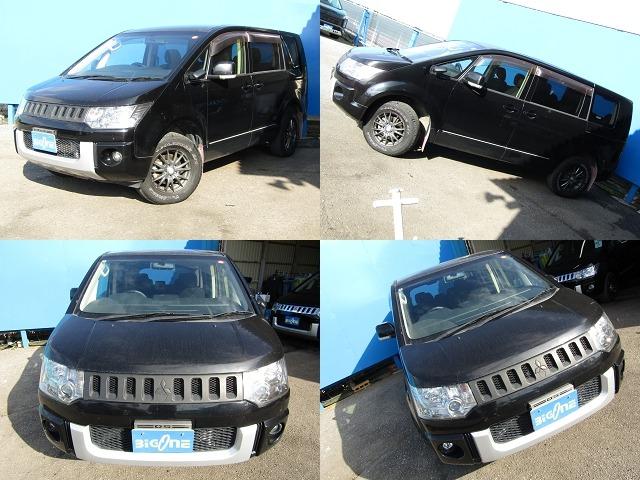 デリカＤ：５ Ｄ　パワーパッケージ　アルパイン９型ＢＩＧＸ　ＣＤ／ＤＶＤ再生　ＢＴオーディオ　地デジ　両パワスラ　後席フリップダウンモニター　バックカメラ　ＥＴＣ　シートヒーター　社外１６ＡＷ＋ジオランダー（3枚目）