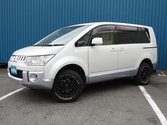 デリカＤ：５ Ｄ　パワーパッケージ　リフトＵＰカスタム　カロッツェリアサイバーナビ　ＣＤ／ＤＶＤ再生　ＢＴオーディオ　地デジ　両パワスラ　１６インチＭＫ４６＋グッドリッチＫｏ２　ＪＡＯＳ１インチキット　ＥＴＣ　クルーズコントロール（12枚目）