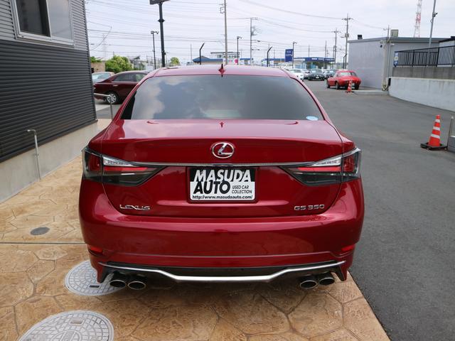 GS350 IパッケージモデリスタエアロマフラーBSM(6枚目)
