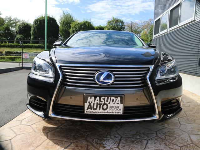 LS600h バージョンL 4WD 1オーナー リモートスタート BSM グランドスペアタイヤ ハーフシートカバー(2枚目)