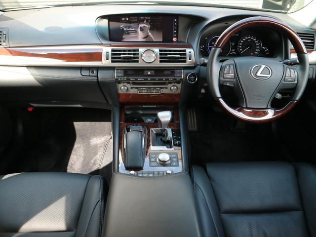 LS600h バージョンL 4WD 1オーナー リモートスタート BSM グランドスペアタイヤ ハーフシートカバー(8枚目)