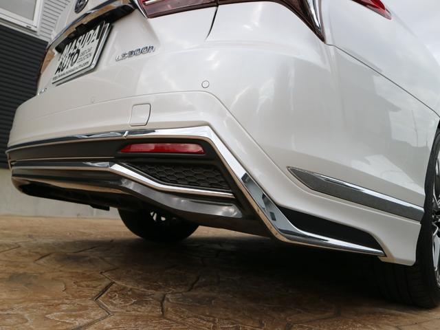 LS500h バージョンL モデリスタエアロキット スパッタリング塗装20インチ マークレビンソンオーディオ サンルーフ ドラレコ(13枚目)