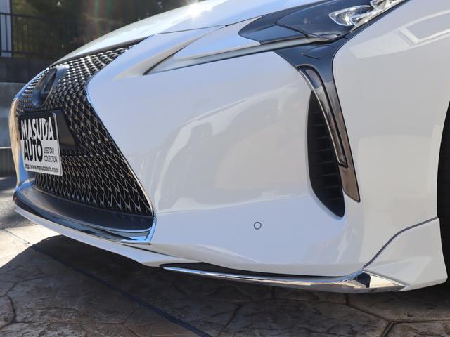 ＬＣ５００　コンバーチブル　モデリスタエアロ　マークレビンソン　ヘッドアップディスプレイ　オレンジキャリパー　オプション２１インチＡＷ　セミアニリン本革シート　パドルシフト　三眼ＬＥＤヘッドライト　ステアリングヒーター(10枚目)