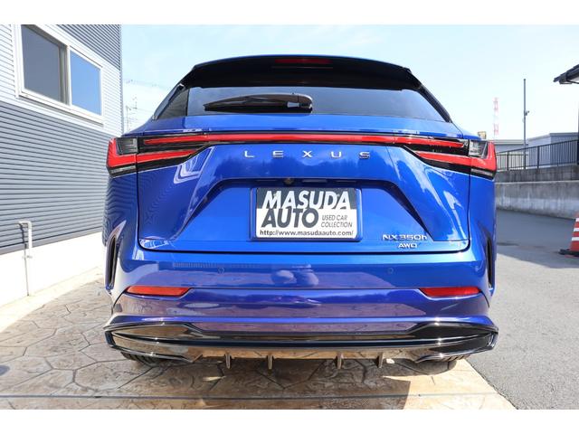 ＮＸ ＮＸ３５０ｈ　Ｆスポーツ　ＴＲＤエアロパーツ　パノラマルーフ　ルーフレール　マークレビンソン　デジタルインナーミラー　メーカー前後ドライブレコーダー　後席シートヒーター　後席パワーシート　パワーバックドア　アドバンスドパーク（6枚目）
