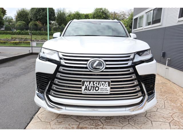 LX LX600 モデリスタエアロパーツ モデリスタサイドステップメタルプレート マークレビンソン リヤエンターテインメント 22インチAW サンルーフ デジタルインナーミラー 電動格納サードシート 7人乗り(2枚目)