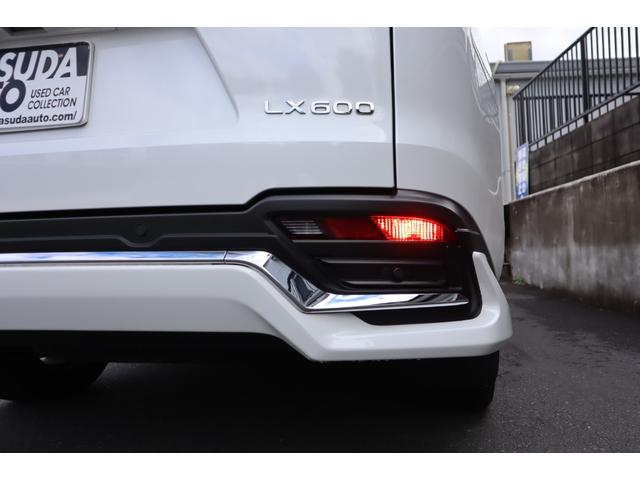 LX LX600 モデリスタエアロパーツ モデリスタサイドステップメタルプレート マークレビンソン リヤエンターテインメント 22インチAW サンルーフ デジタルインナーミラー 電動格納サードシート 7人乗り(23枚目)