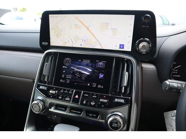 LX LX600 モデリスタエアロパーツ モデリスタサイドステップメタルプレート マークレビンソン リヤエンターテインメント 22インチAW サンルーフ デジタルインナーミラー 電動格納サードシート 7人乗り(67枚目)