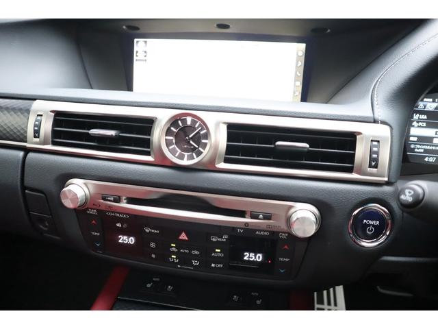 GS GS450h Fスポーツ 1オーナー サンルーフ 三眼LEDヘッドライトアダプティブハイビームシステム パワートランク ヘッドアップディスプレイ クリアランスソナー 本アルミ名栗調パネル ブラインドスポットモニター 後席SRS(61枚目)