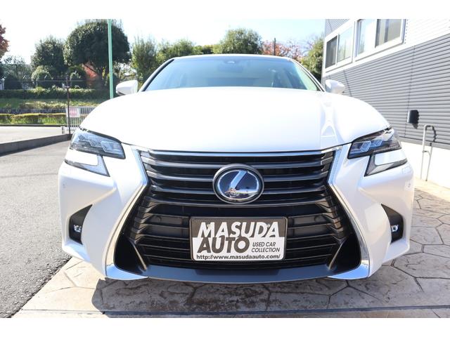 GS GS450h バージョンL クリアランスソナー ヘッドアップディスプレイ ブラインドスポットモニター フロント周辺環境ドライブレコーダー 前席ベンチレーション機能付きシートヒーター 後席シートヒーター ステアリングヒーター(2枚目)