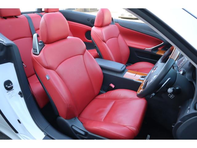 ＩＳ ＩＳ３５０Ｃ　電動オープン　走行距離１８２１２ｋｍ　１８インチＡＷ　プリクラッシュセーフティー　レーダークルーズコントロール　クリアランスソナー　ウッドコンビハンドル　前席ベンチレーション機能付きシートヒーター（35枚目）