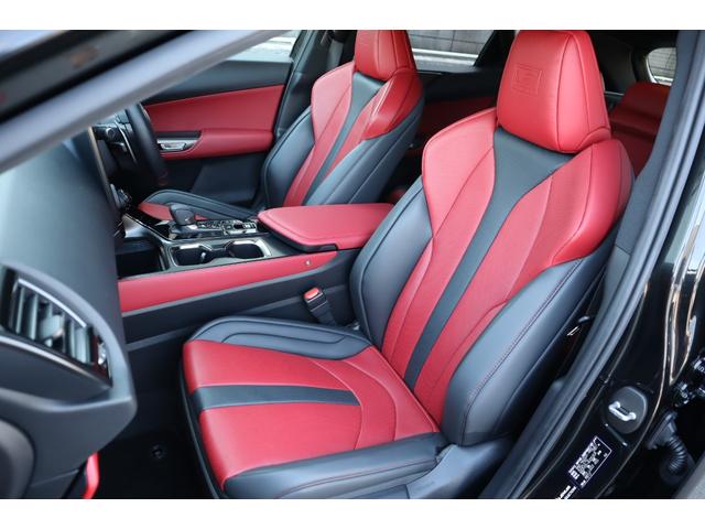 フレアレッド本革シート