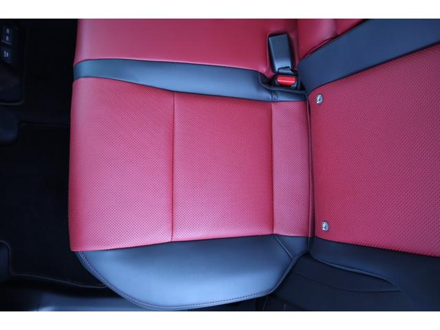 フレアレッド本革シート