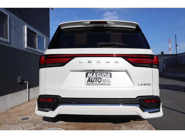ＬＸ ＬＸ６００　走行２５ｋｍ　１オーナー　モデリスタエアロパーツ　マークレビンソン　リヤエンターテインメント　２２インチＡＷ　デジタルインナーミラー　サンルーフ　ドライバーモニター　ＨＤＭＩ　パワーバックドア（6枚目）